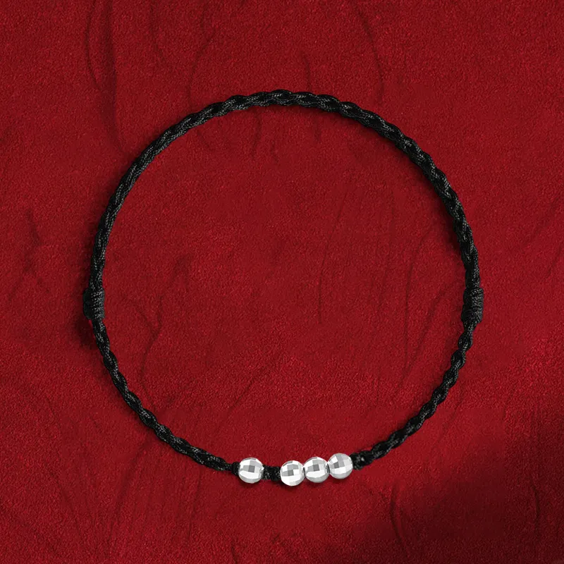 LOULANBOWUGUAN 925 Sterling Silver Bracelets Unisex-1