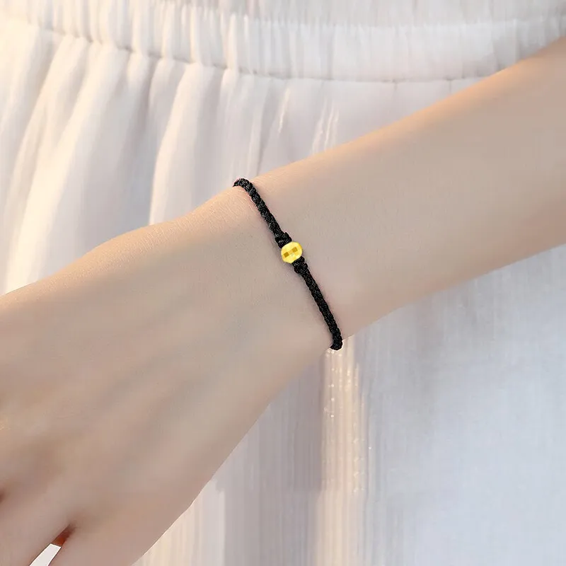 LOULANBOWUGUAN Gold Bracelet Unisex-3