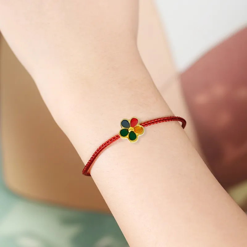 LOULANBOWUGUAN Gold Bracelet Unisex-3