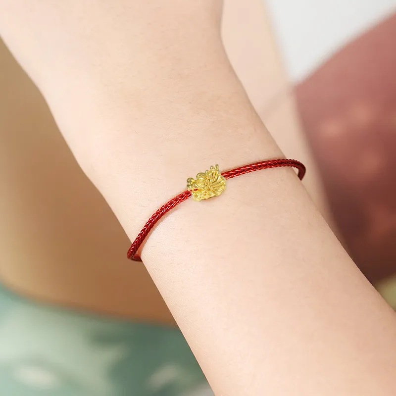 LOULANBOWUGUAN Gold Bracelet Unisex-2