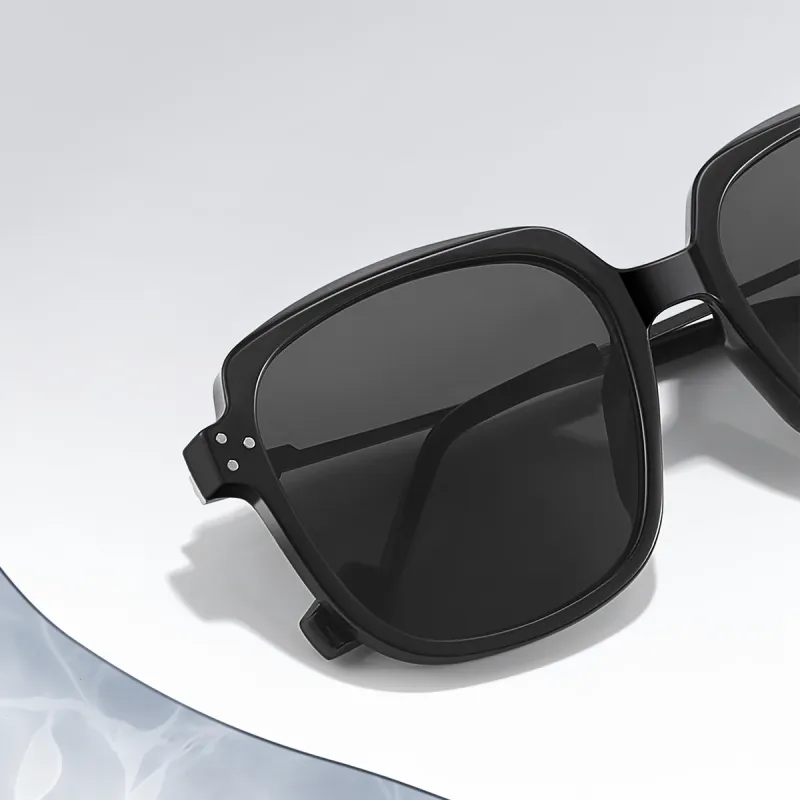 HELMER Alloy Square Sunglasses Unisex-2