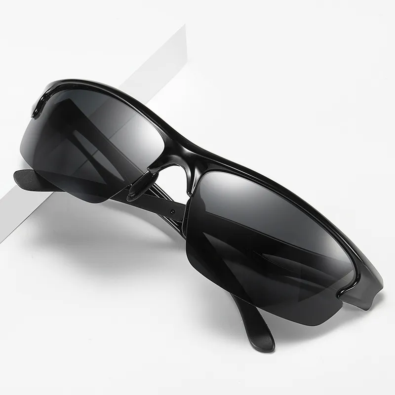 HELMER TR/Memory Plastic Irregular Shape Sunglasses Unisex-2
