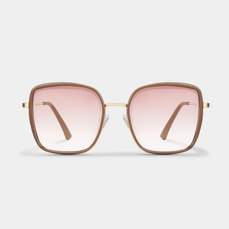HELMER Alloy Irregular Shape Sunglasses Unisex-3