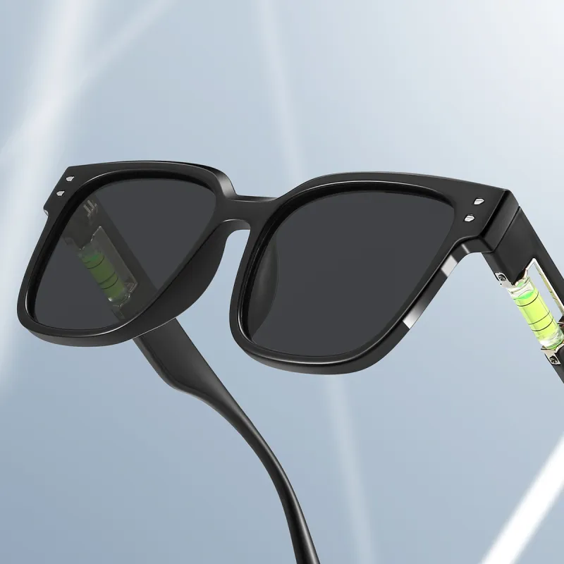 HELMER TR/Memory Plastic Square Sunglasses Unisex-1