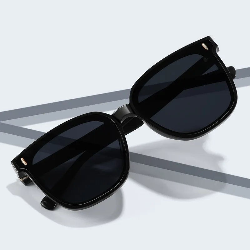 HELMER Plate Frame TR/Memory Plastic Irregular Shape Sunglasses Unisex-1