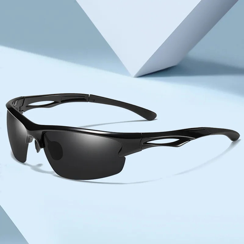 HELMER TR/Memory Plastic Irregular Shape Sunglasses Unisex-1