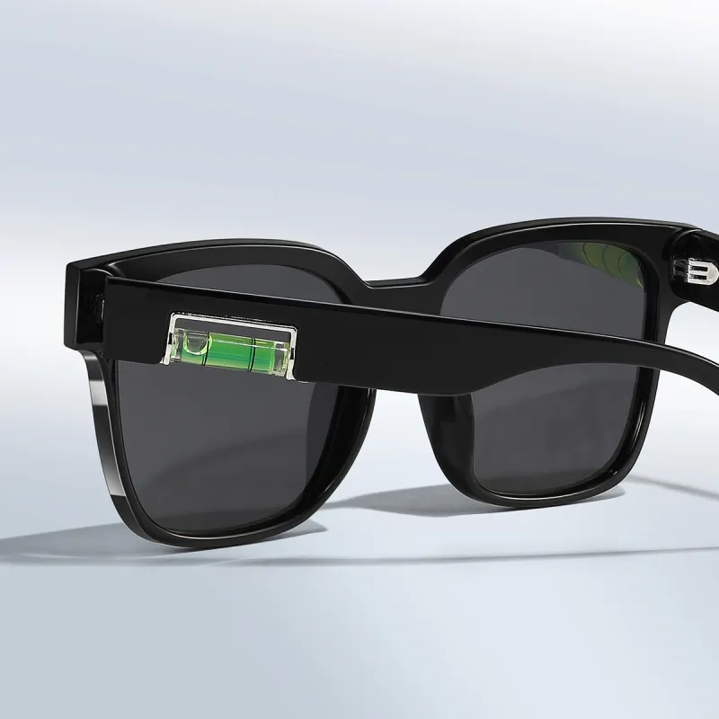 HELMER TR/Memory Plastic Square Sunglasses Unisex-4