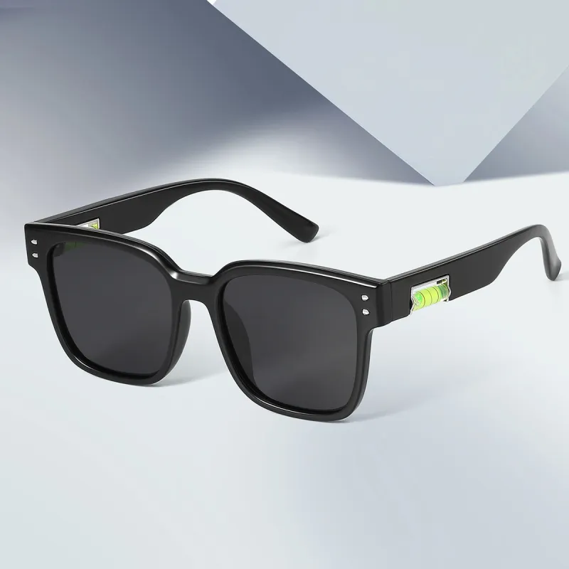 HELMER TR/Memory Plastic Square Sunglasses Unisex-2
