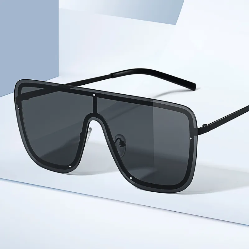 HELMER Alloy Aviator Sunglasses Unisex-2