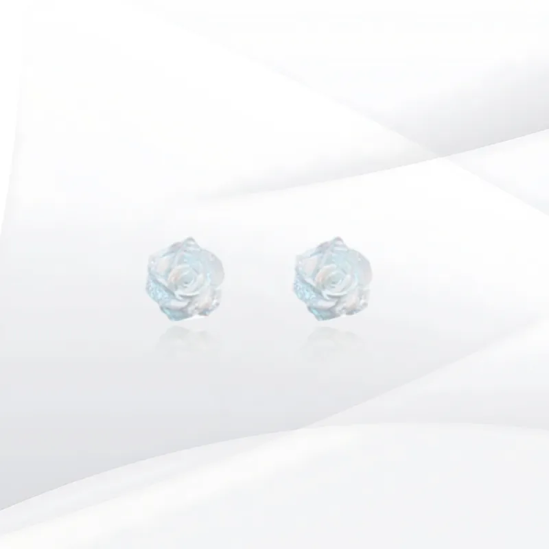 SHEEHHYY Alloy Stud Earrings Women's-1