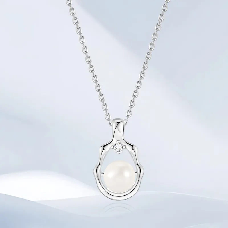 SHEEHHYY S925 Silver Necklaces Women's-2