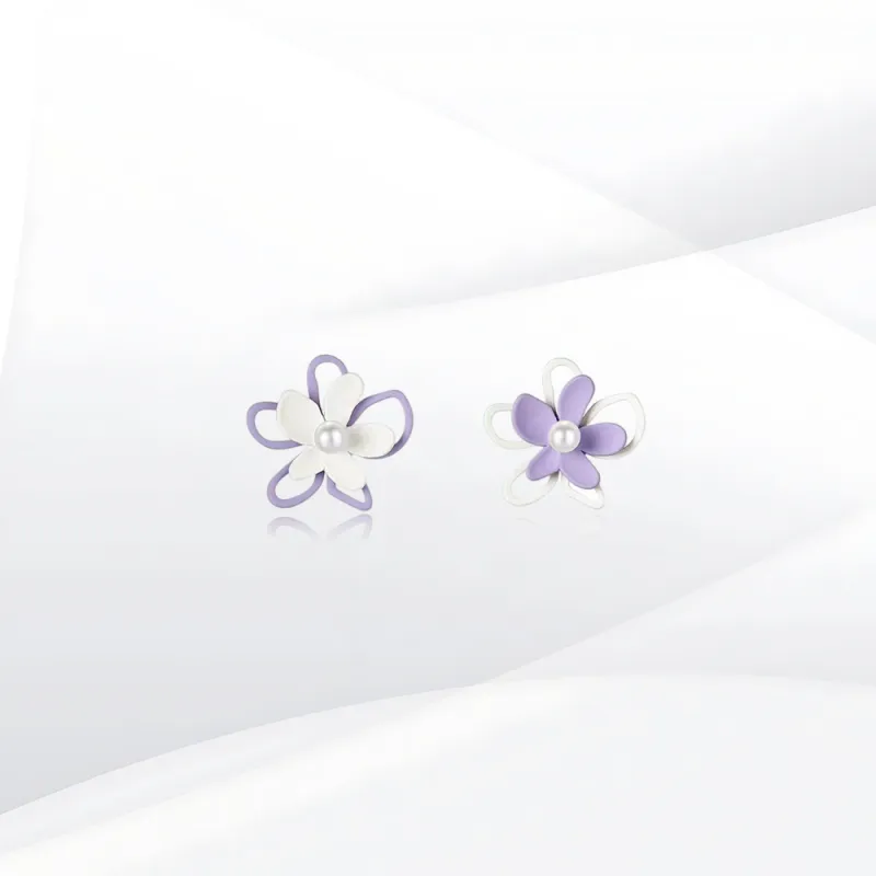 SHEEHHYY Alloy Stud Earrings Unisex-1