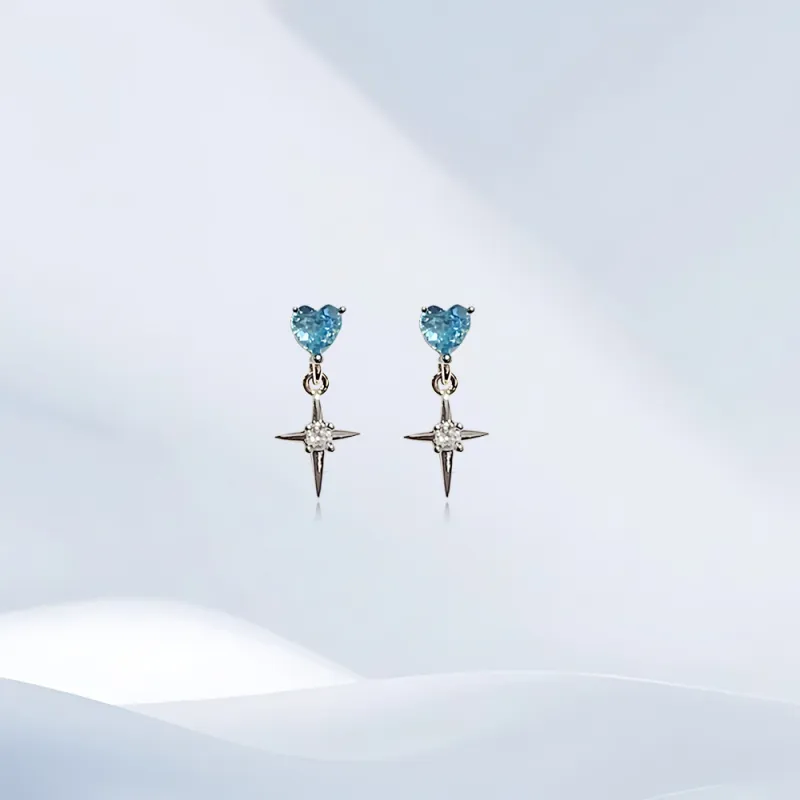 SHEEHHYY Alloy Stud Earrings Unisex-2