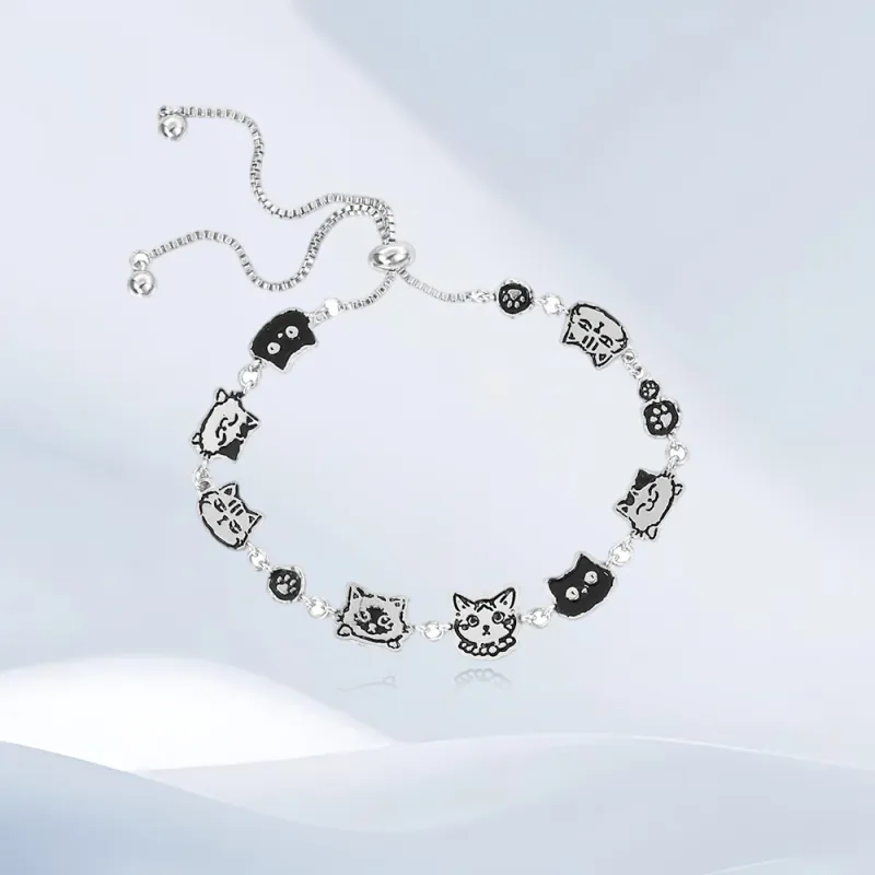 SHEEHHYY Alloy Bracelets Unisex-1