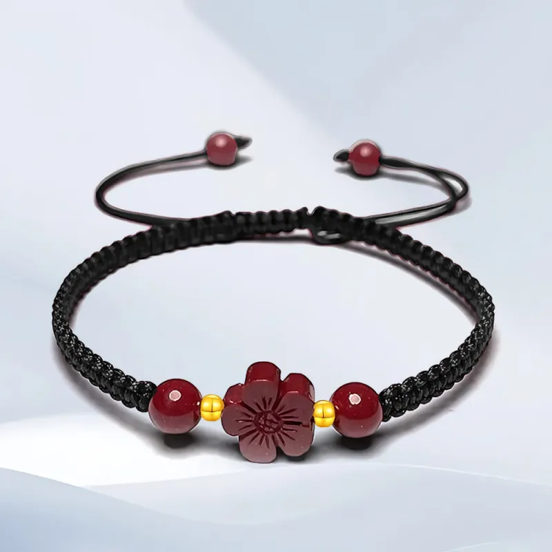 SHEEHHYY Cinnabar Bracelets Unisex-1