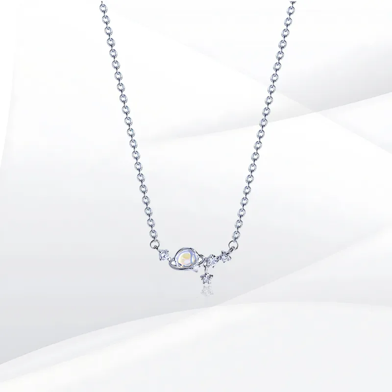 SHEEHHYY Alloy / Zircon / Acrylic Necklaces Unisex-2