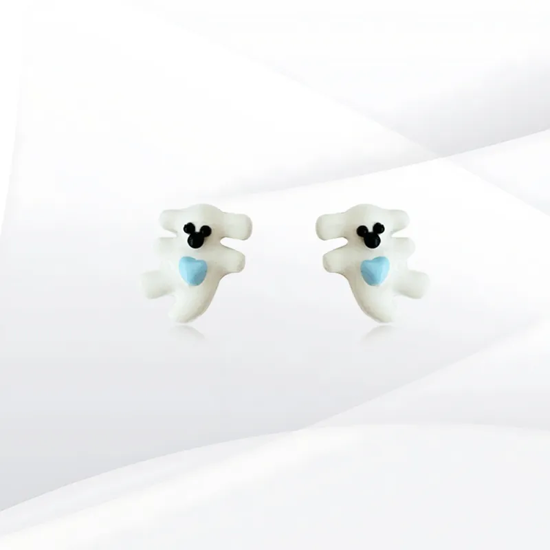 SHEEHHYY Alloy Stud Earrings Unisex-2