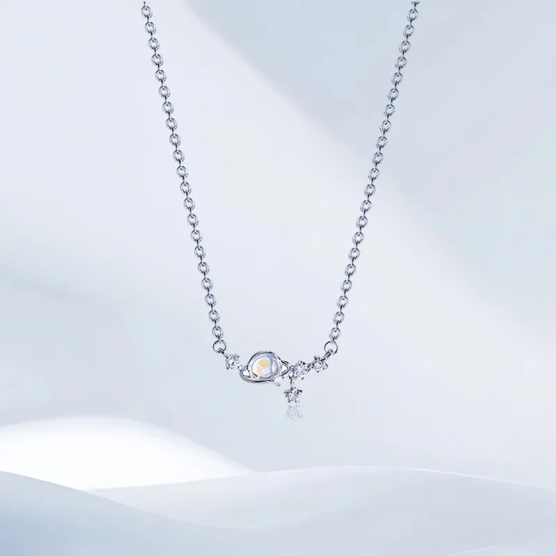 SHEEHHYY Alloy / Zircon / Acrylic Necklaces Unisex-1