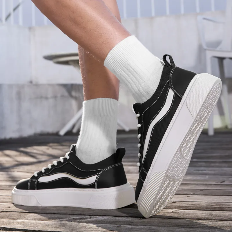 Dance With Wolves Low Top Skateboard Shoes Men's-13