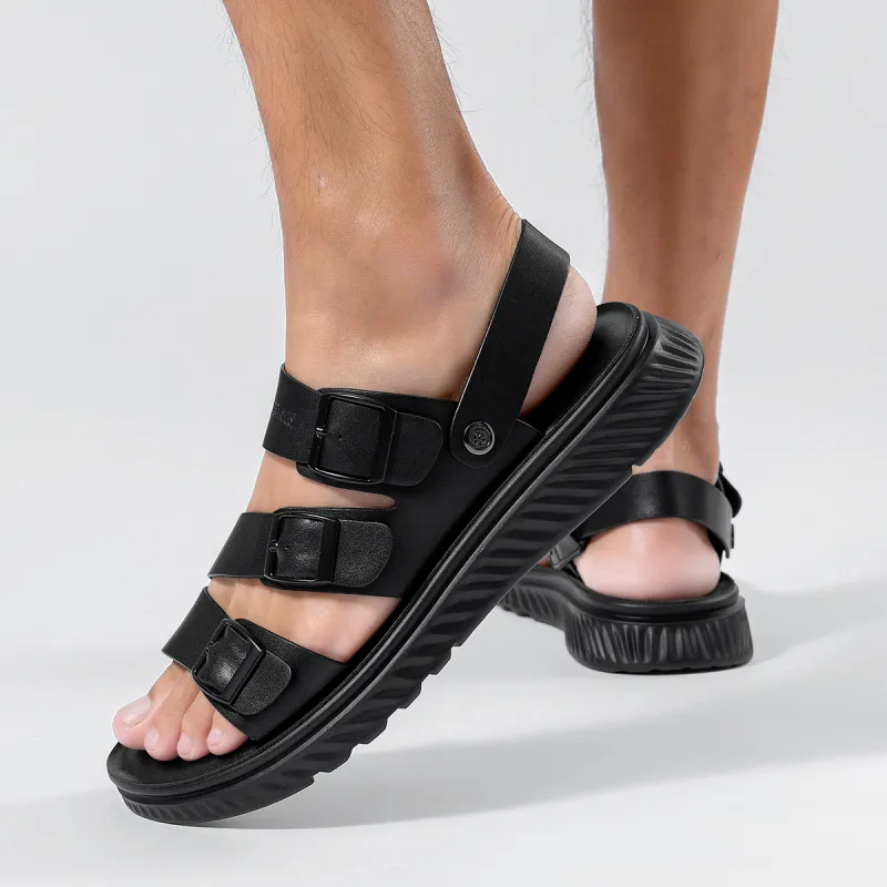 Dance With Wolves Beach Sandals Men's-6
