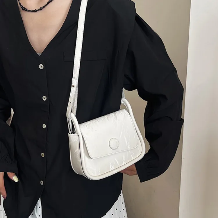 RIVMIND PU Crossbody Bag, Shoulder Bag Regular Women's White/Gray/Green/Pink/Black-2