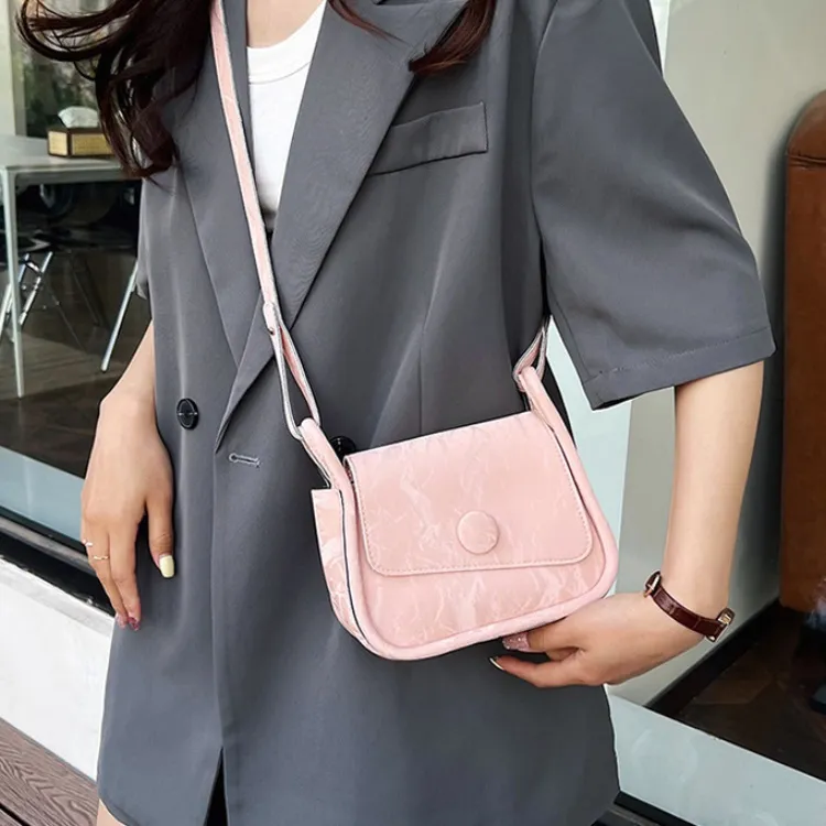 RIVMIND PU Crossbody Bag, Shoulder Bag Regular Women's White/Gray/Green/Pink/Black-17