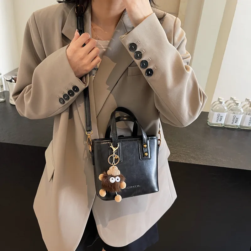 RIVMIND PU Handbag Women's White/Brown/Coffee/Black-23