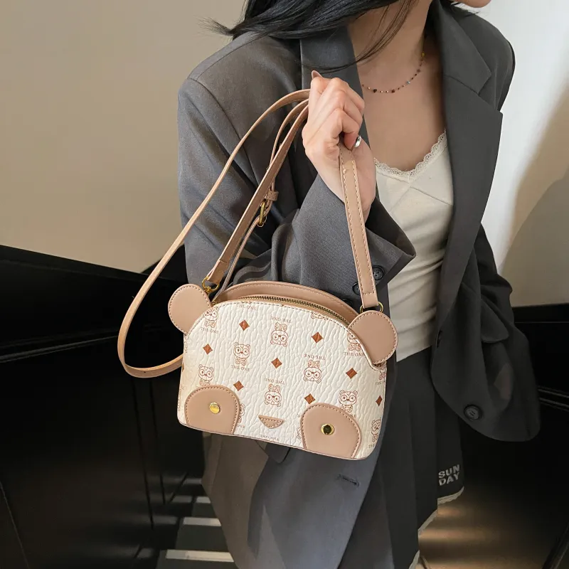 RIVMIND PU Shoulder Bag, Crossbody Bag Women's-1