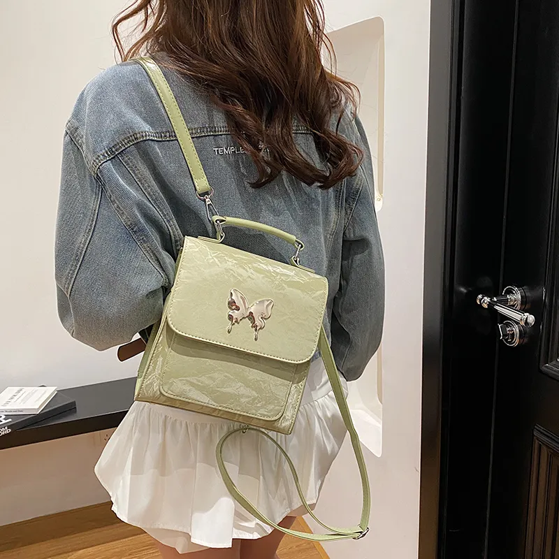 RIVMIND PU Double Shoulder, One Shoulder Handbag Regular Women's White/Black/Green/Blue/Pink/Silver Gray-8