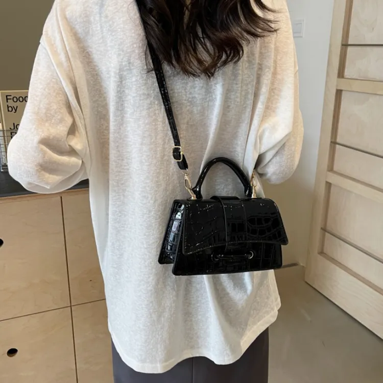 RIVMIND PU Shoulder Bag, Crossbody Bag, Handbag Women's White/Silver/Black/Gold-10