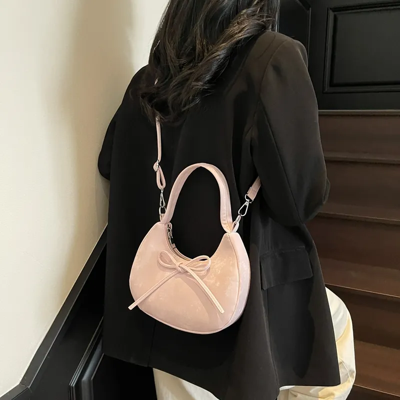 RIVMIND PU Shoulder Bag, Crossbody Bag, Handbag Women's White/Silver/Black/Blue/Pink-26