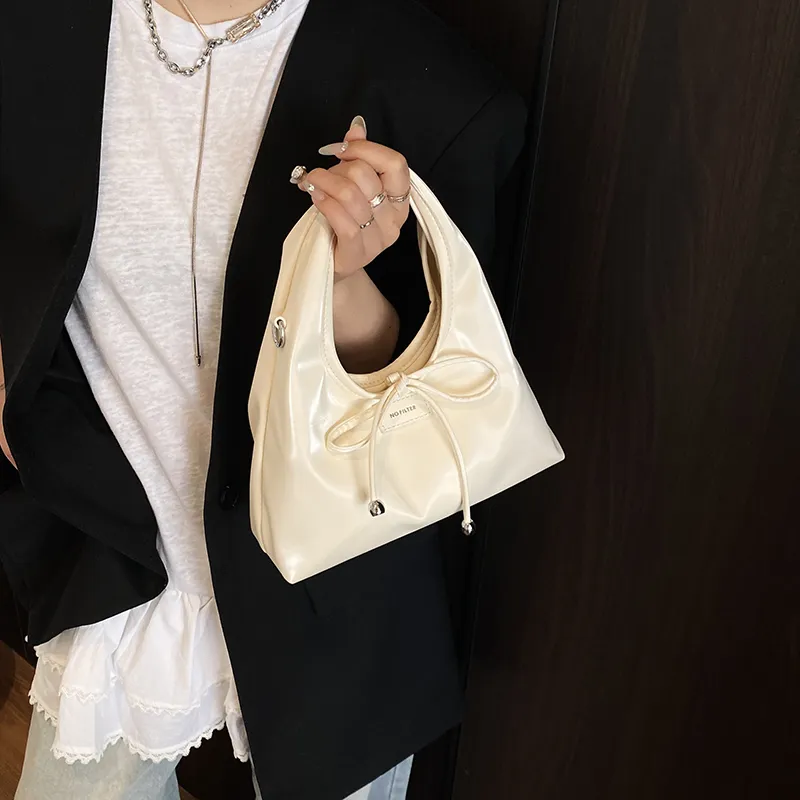 RIVMIND PU One Shoulder Handbag Women's Beige/Yellow/Silver/Yellow/Red/Black-3
