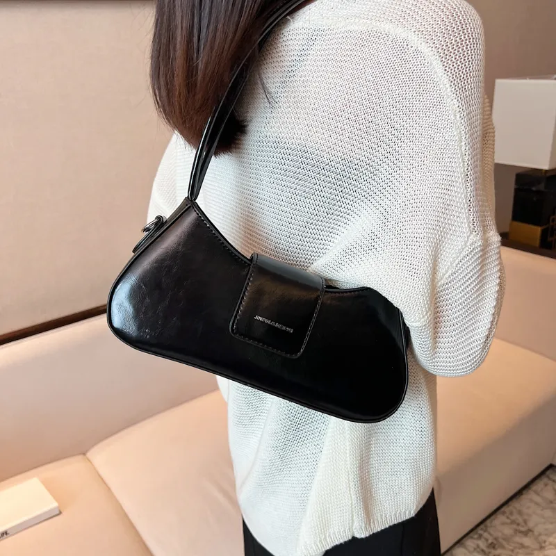 RIVMIND PU Shoulder Bag, Crossbody Bag Women's White/Black/Silver/Black/Pink/Blue-7