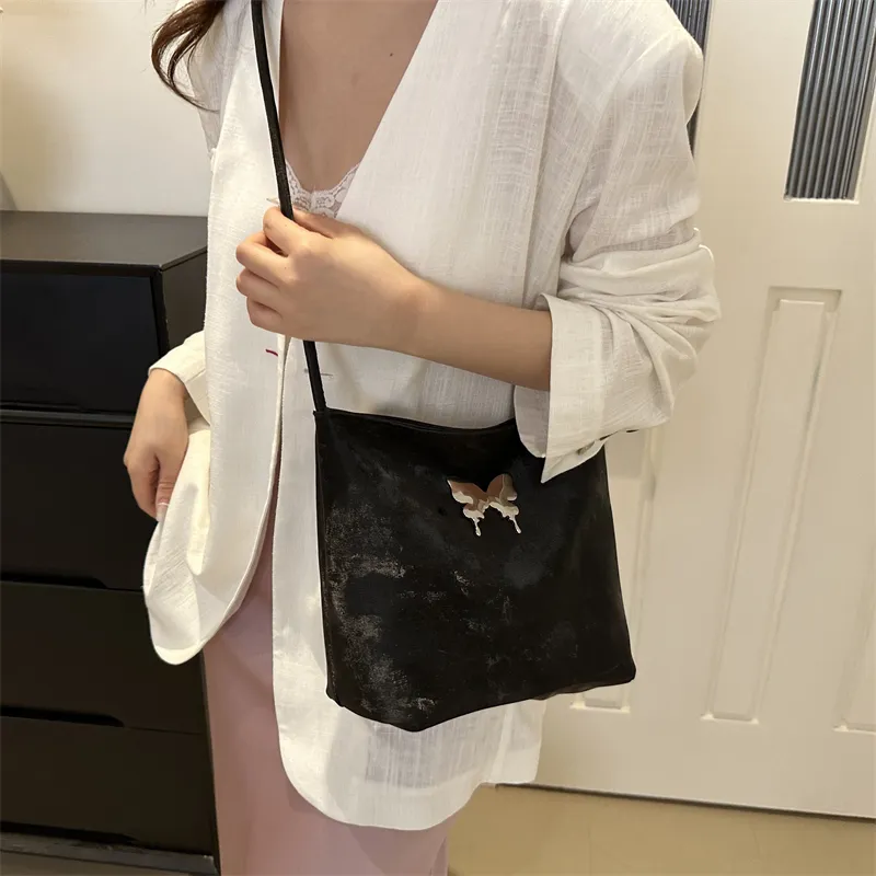 RIVMIND PU Crossbody Bag, Shoulder Bag Women's White/Black/Gray-16