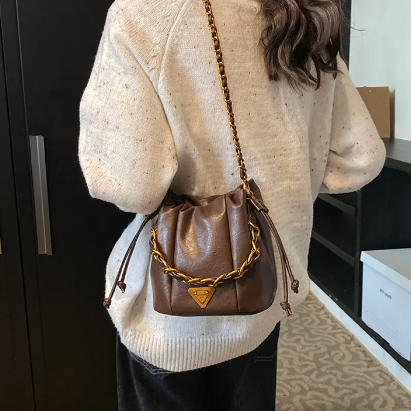 RIVMIND PU Shoulder Bag, Crossbody Bag Women's Black/Coffee/Brown-3