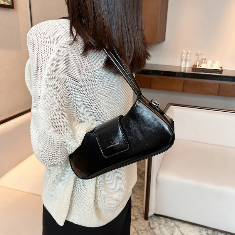 RIVMIND PU Shoulder Bag, Crossbody Bag Women's White/Black/Silver/Black/Pink/Blue-9