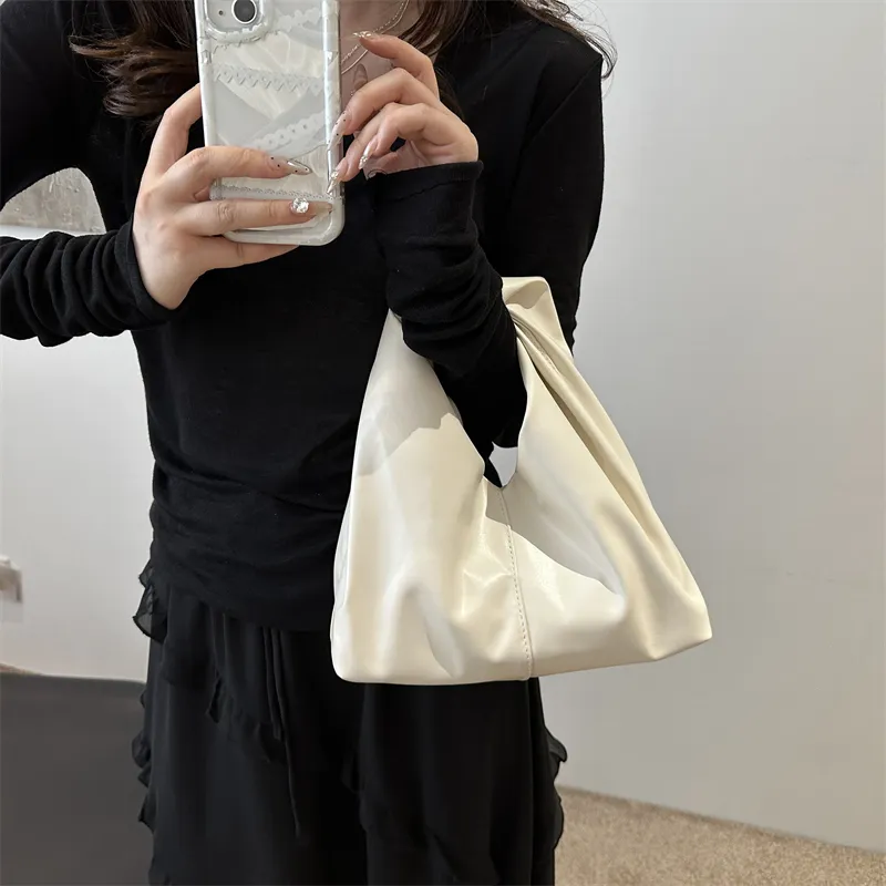 RIVMIND PU Handbag Regular Women's White Black Green Brown-1
