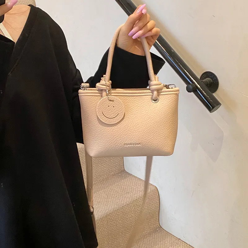RIVMIND PU One Shoulder Handbag Women's White/Black/Pink/Yellow-15