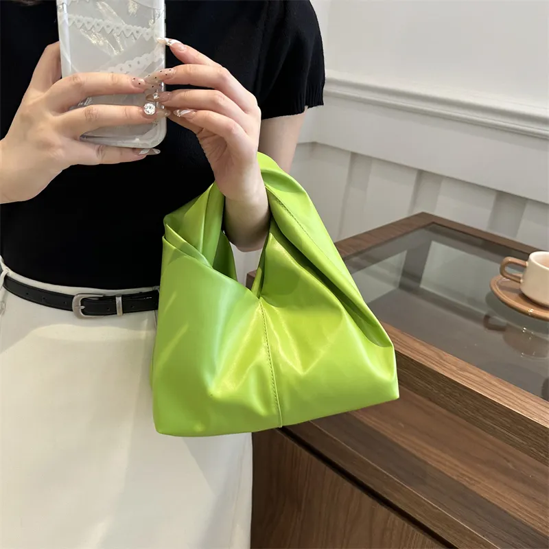 RIVMIND PU Handbag Regular Women's White Black Green Brown-19