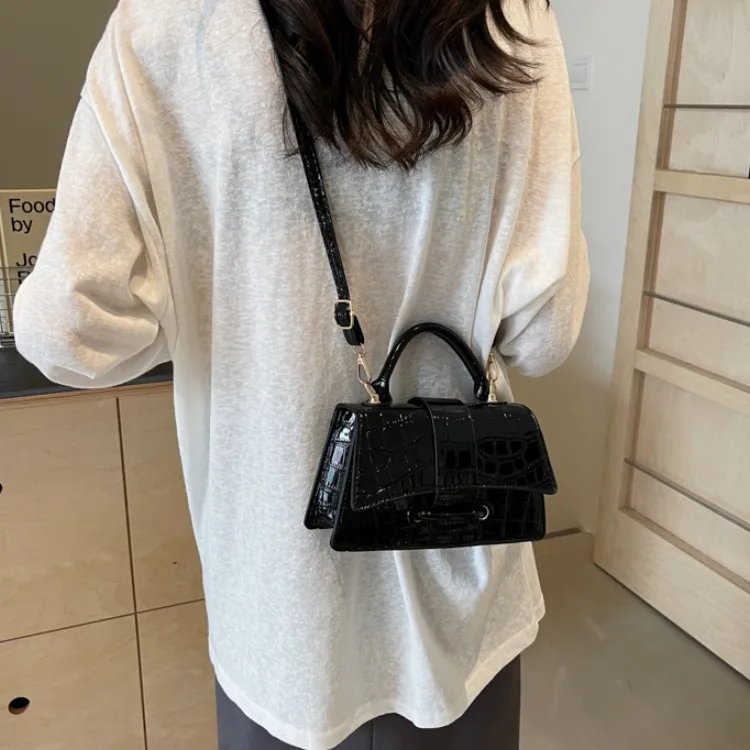 RIVMIND PU Shoulder Bag, Crossbody Bag, Handbag Women's White/Silver/Black/Gold-11