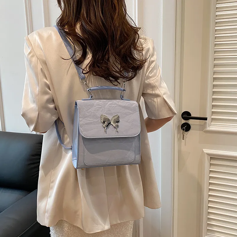 RIVMIND PU Double Shoulder, One Shoulder Handbag Regular Women's White/Black/Green/Blue/Pink/Silver Gray-11