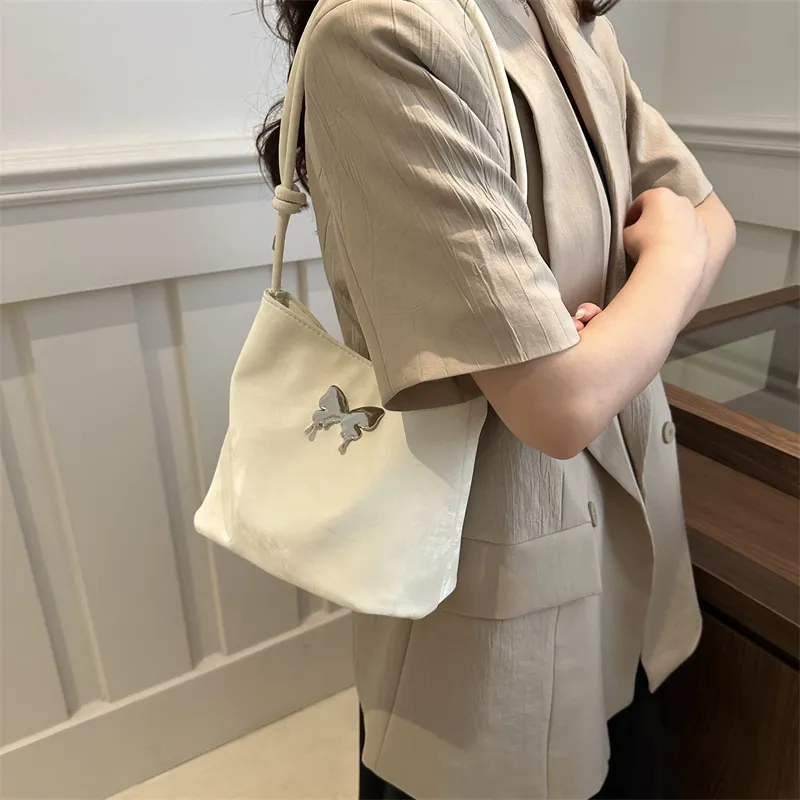 RIVMIND PU Crossbody Bag, Shoulder Bag Women's White/Black/Gray-4