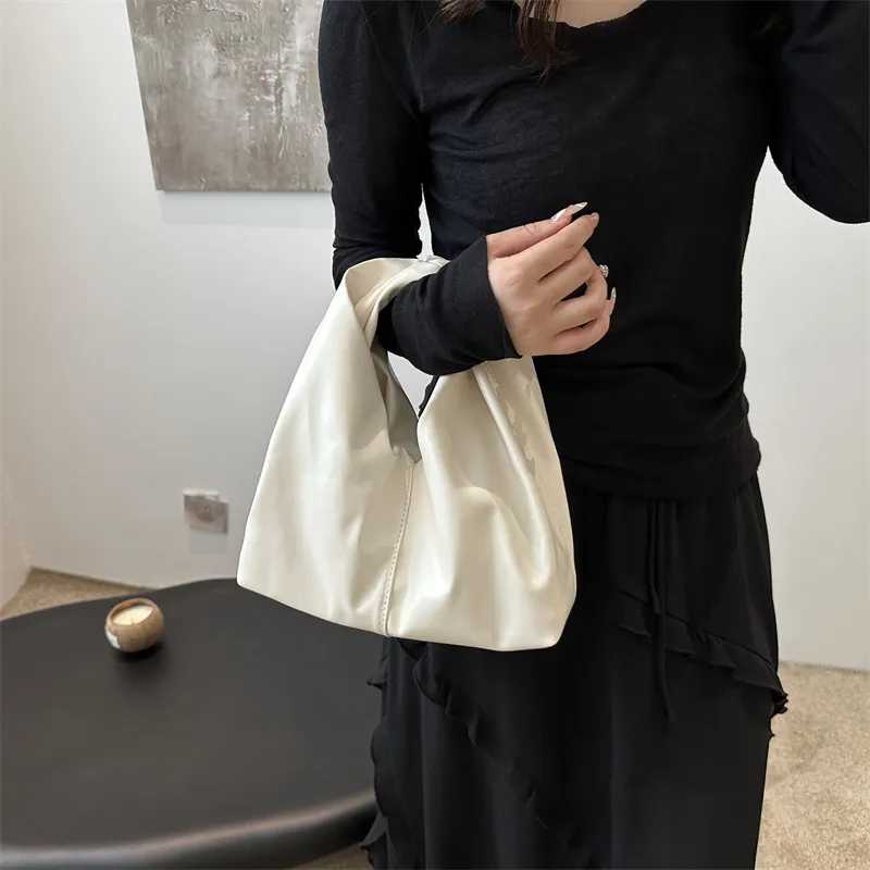 RIVMIND PU Handbag Regular Women's White Black Green Brown-3