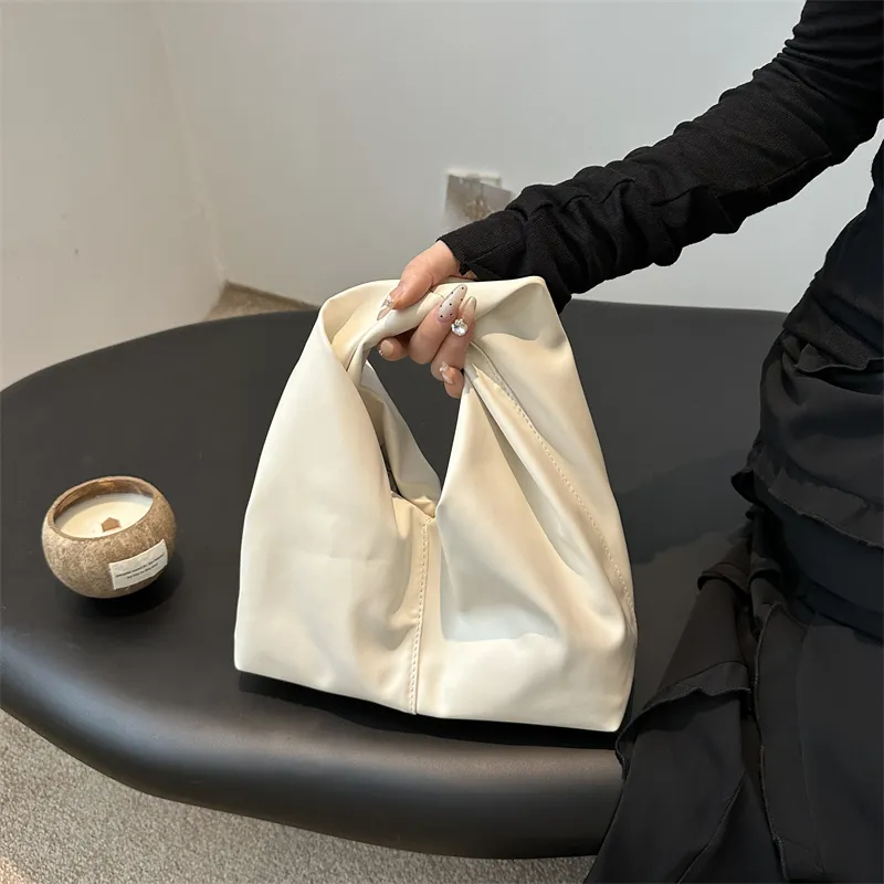 RIVMIND PU Handbag Regular Women's White Black Green Brown-5
