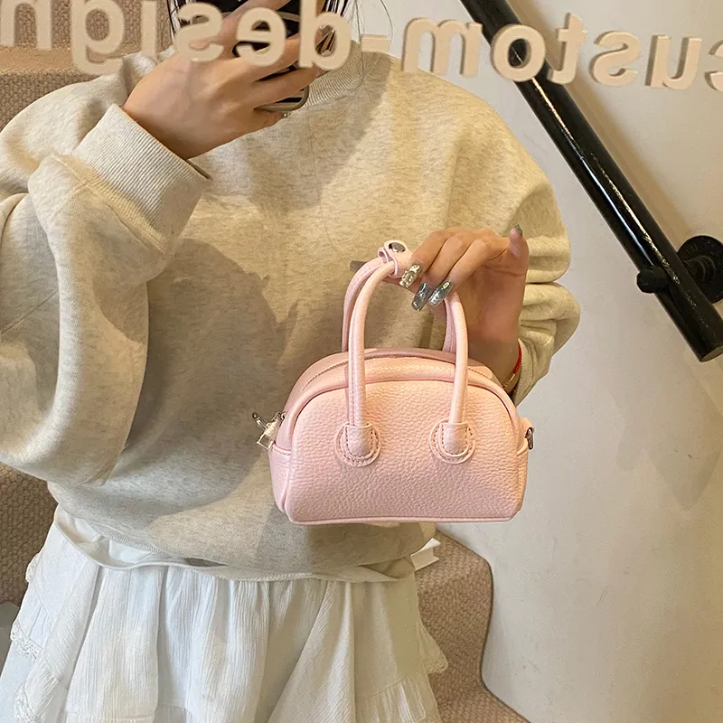 RIVMIND PU One Shoulder Handbag Women's Black/Yellow/Pink/White-16