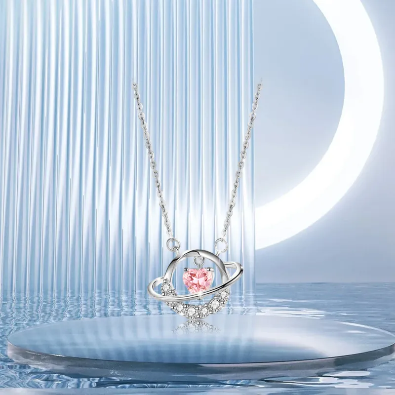 Teddy Bear Collection S925 Silver Necklaces Women's-2
