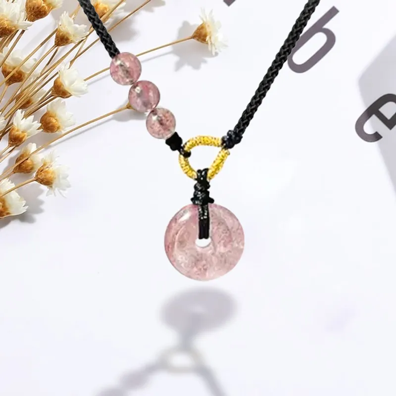 LOVE&LOVE Crystal Necklaces Unisex-1
