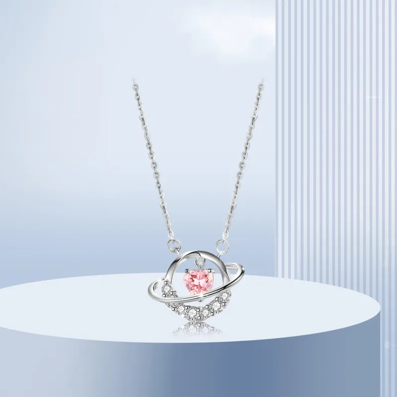 Teddy Bear Collection S925 Silver Necklaces Women's-1