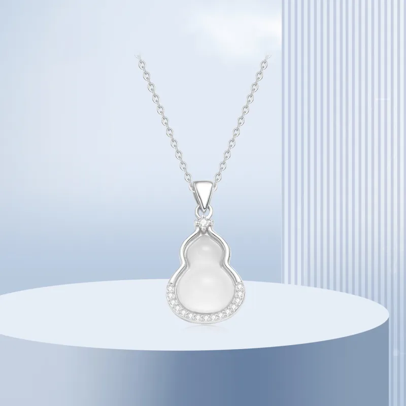 Teddy Bear Collection S925 Silver Necklaces Women's-4