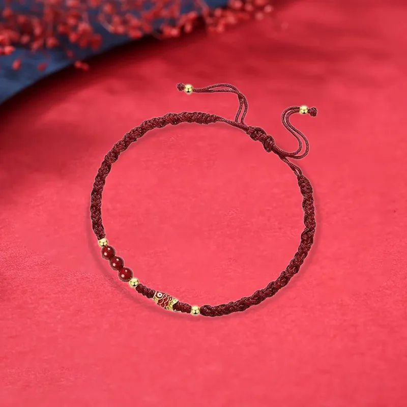 LOVE&LOVE Cinnabar Hand Rope Unisex-2